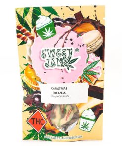 Christmas Pretzels 150mg Thc (Sweet Jane)