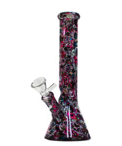 Glass Bong – Mini Mushroom (17cm)