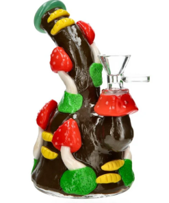 Glasscity Beaker Ice Bong | 10 inch | Greyish