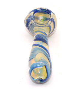 HAND PIPE | 3″ – Fumed Frit Cap