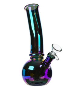 Monster Glass-Clay Bong 16cm Yellow